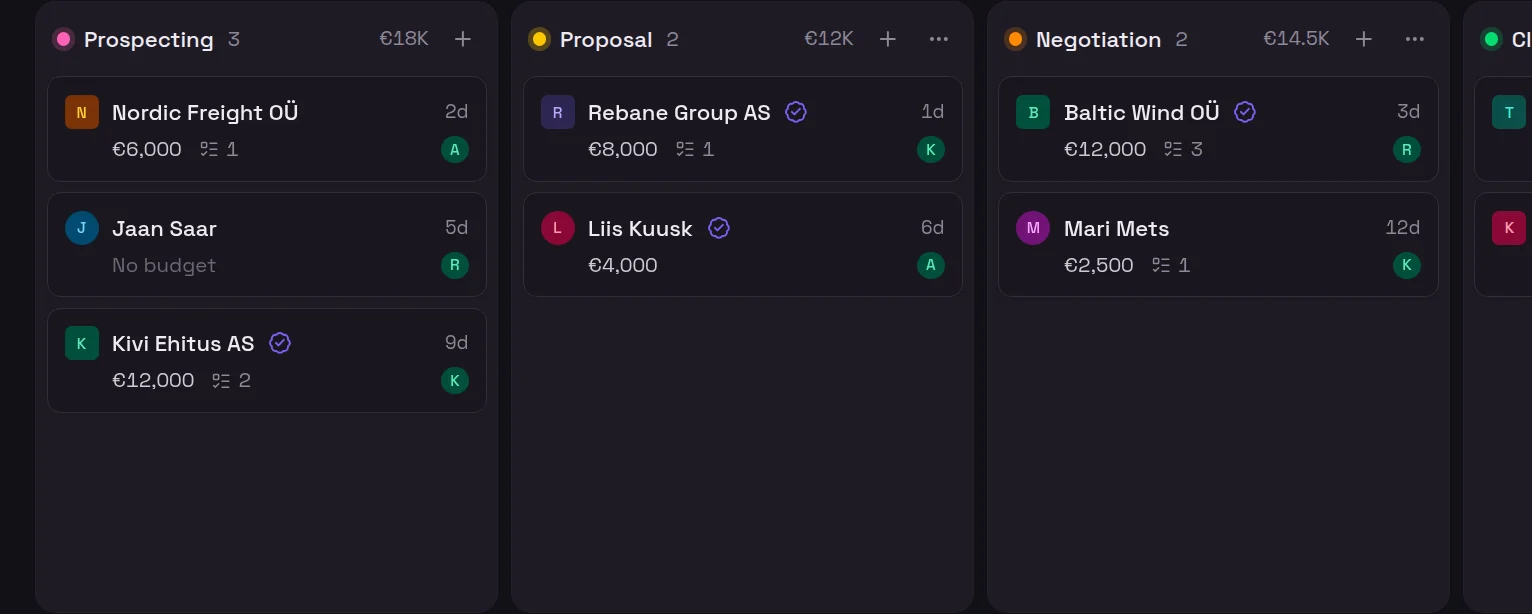 Client pipeline