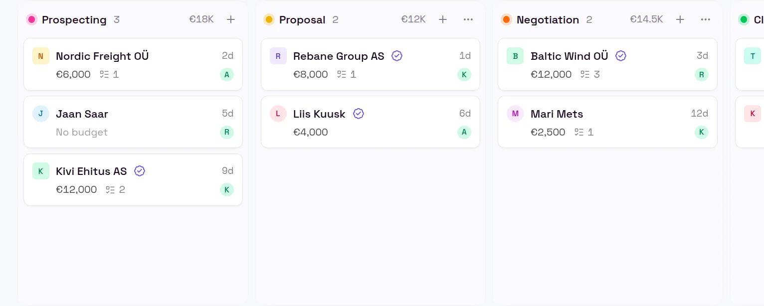 Client pipeline